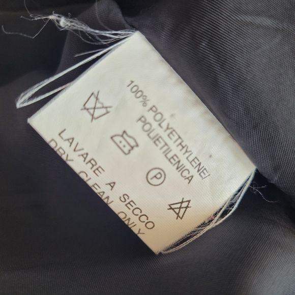 COUR CARRE Black Peak Collar Blazer Jacket - Picture 8 of 8